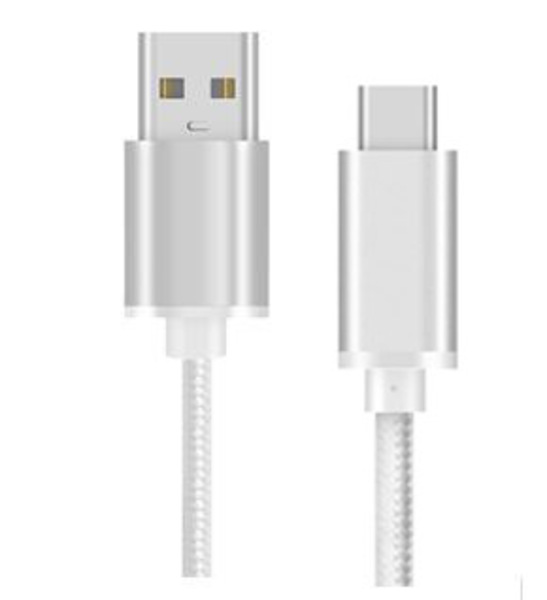 Lumann usb A - usb C adatkábel, 1M, ezüst