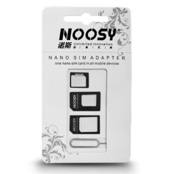 Sim adapter szett fekete