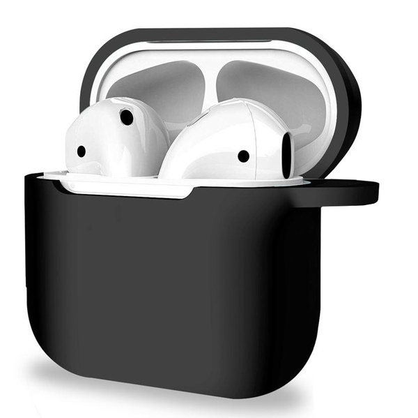For AirPods Pro / Pro3 szilikon tok - fekete