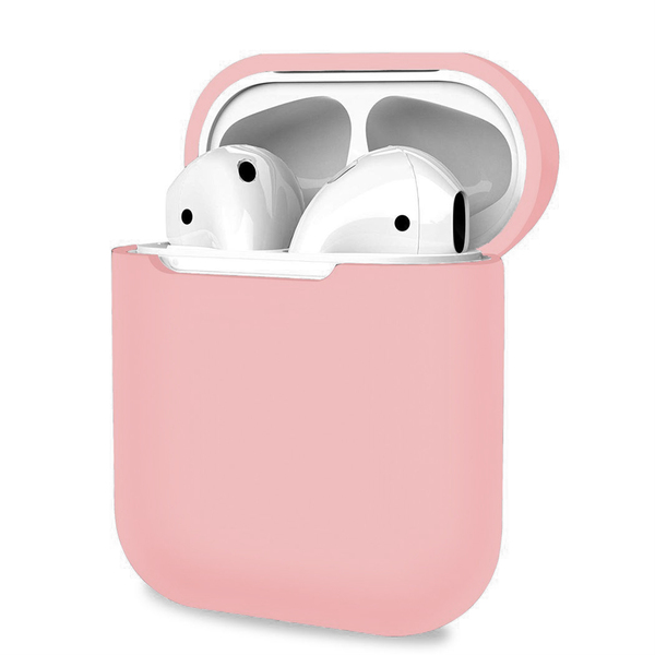 For AirPods 1 / 2 szilikon tok - púder