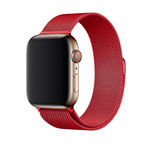 Milano óraszíj 38 mm / 40 mm / 41 mm, piros - 02