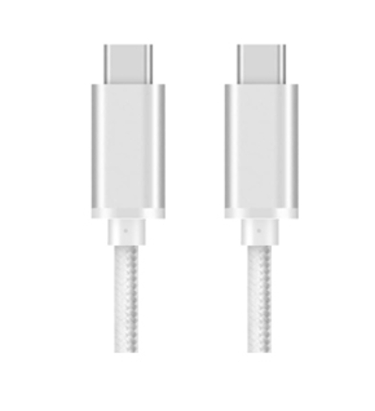 Lumann usb C - usb C adatkábel, 1M, ezüst