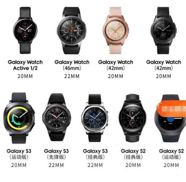 Szilikon óraszíj 20 mm, fekete, no23