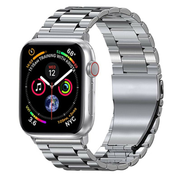 Classic Steel óraszíj 38 mm / 40 mm / 41 mm, ezüst