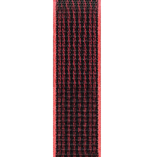 Velcro óraszíj 38 mm / 40 mm / 41 mm, fekete-piros - 49
