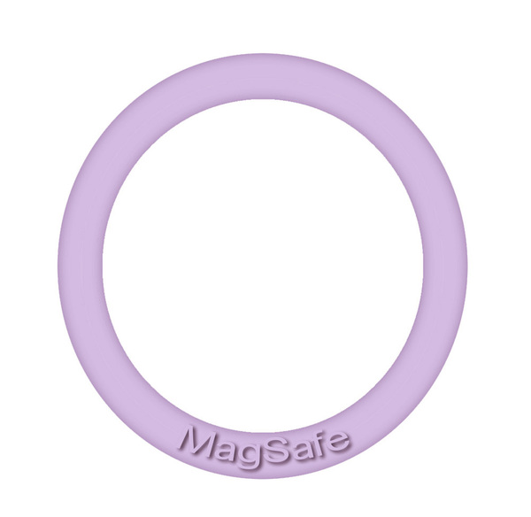 - MagSafe mágnesgyűrű szilikon bevonattal - levendula