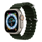 Ocean óraszíj 38 / 40 / 41 mm, sötétzöld, no6