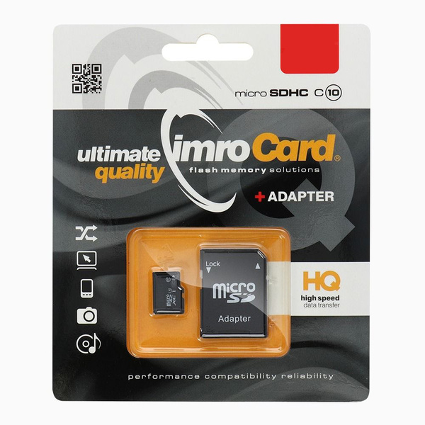 Imro 256 GB micro SD memóriakártya + átalakító
