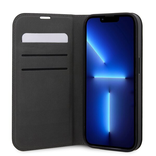 iPhone 14 Pro Karl & Choupette Ikonik-  SAFFIANO BOOK - 805