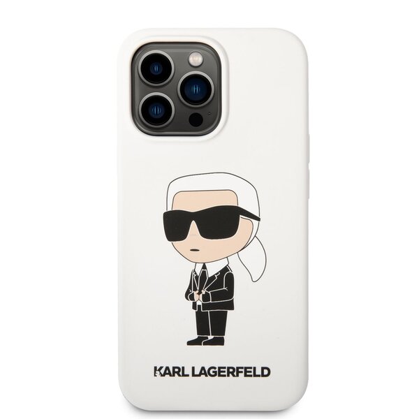 iPhone 14 Pro Karl Lagerfeld Ikonik - LIQUID SILICONE - 626
