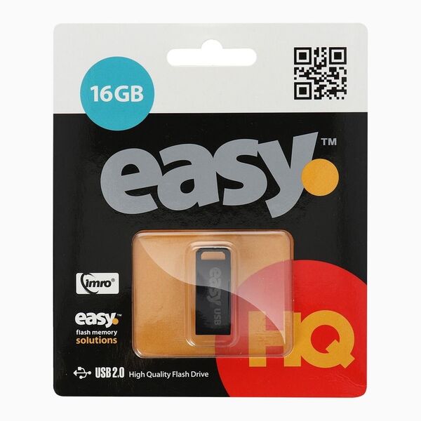 16 GB Easy Pendrive, fekete