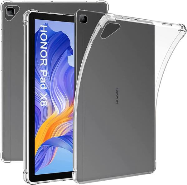 Honor Pad X8 10.1 szilikon tok - clear