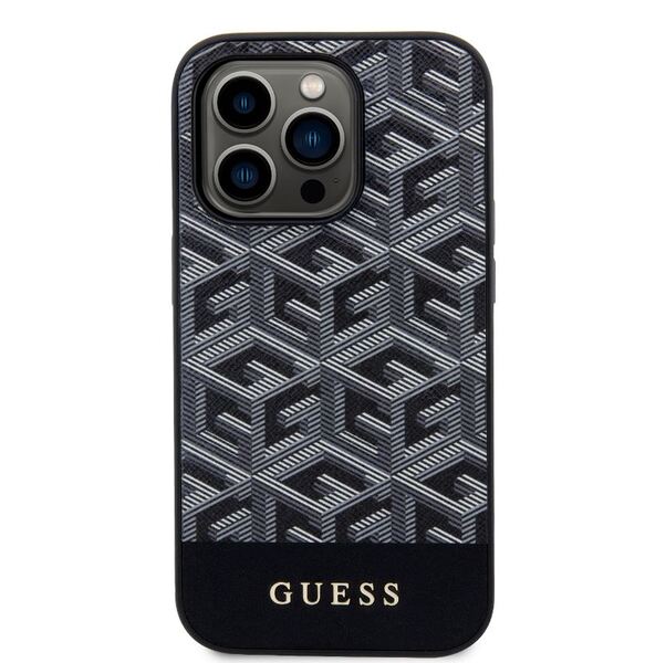 iPhone 15 Pro Guess - 727 - MAGSAFE CUBE - fekete
