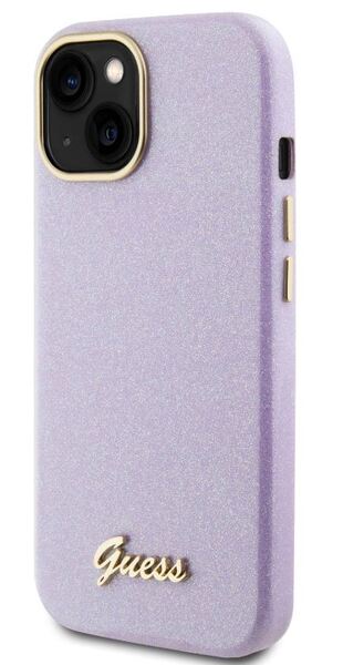 iPhone 15 Pro Max Guess - 377 - GLITTER FULL - lila