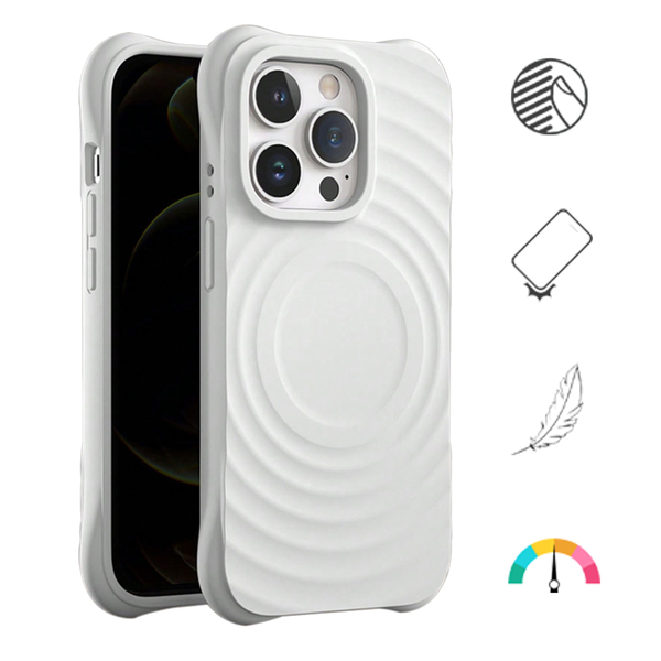 PASTEL WAVE MAGSAFE iPhone 13 Mini - fehér