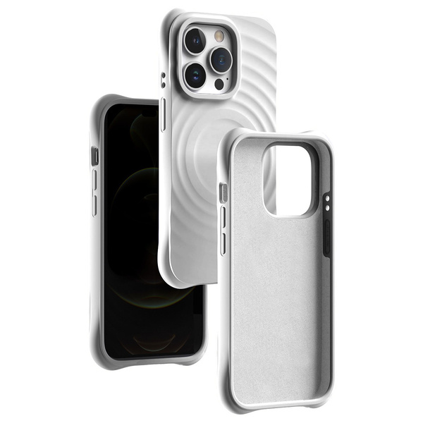 PASTEL WAVE MAGSAFE iPhone 15 Pro - fehér