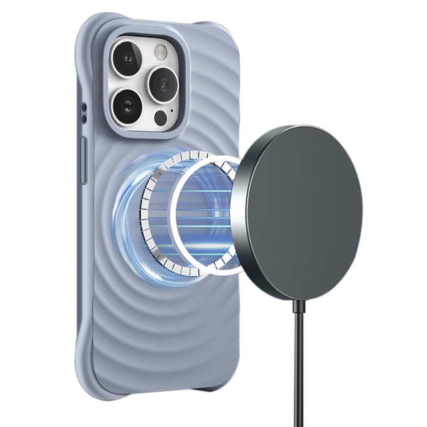 PASTEL WAVE MAGSAFE iPhone 16 Pro Max - viharkék