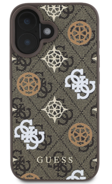 iPhone 16 Guess - 051 - PU PEONY MAGSAFE - barna