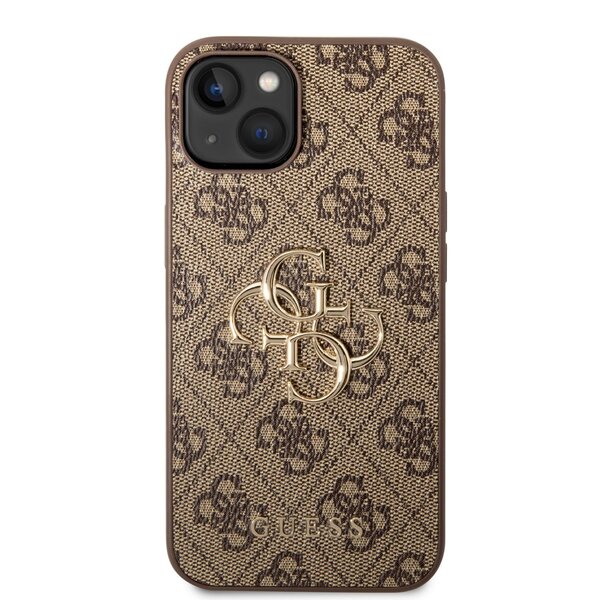 iPhone 16 Pro Guess - 583 - METAL LOGO - barna