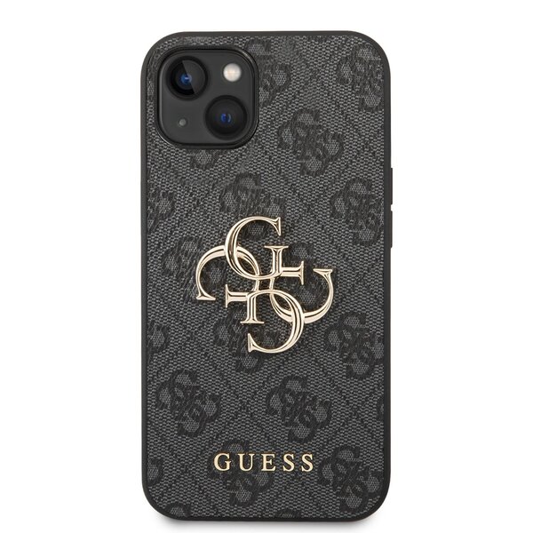 iPhone 16 Pro Guess - 545 - METAL LOGO - szürke