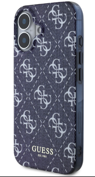iPhone 16 Pro Max Guess - 338 - IML Denim Effec Magsafe - sötétk