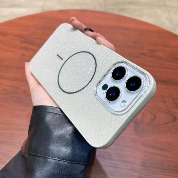 LARTE GLITTER MAGSAFE iPhone 14 - fehér