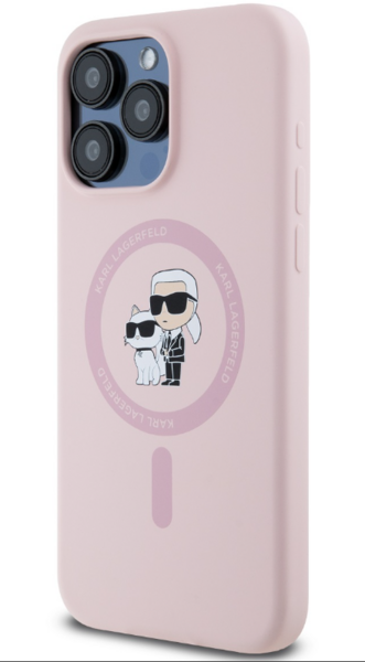 iPhone 16 Karl & Choupette - LIQUID SILICONE MAGSAFE- 765