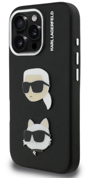 iPhone 16 Pro Karl Lagerfeld - GRAINED PU K & C HEADS 224