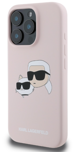 iPhone 16 Pro Karl Lagerfeld - LIQUID SILICONE DOUBLE HEADS MAGS