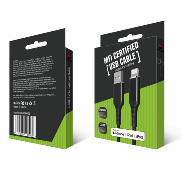 MFI usb A - lightning töltőkábel