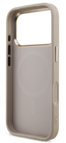 iPhone 17 Pro Guess - 455 - PU LEATHER STRASS TRIANGLE MAG - pin