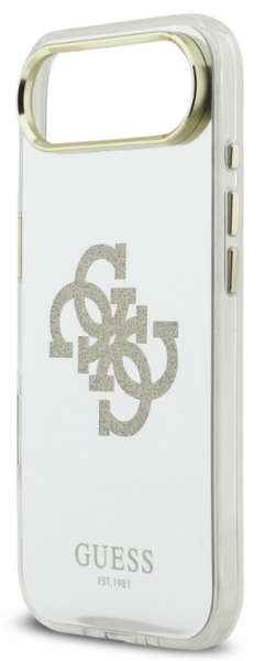 iPhone 17 Air Guess - 424 - PC/TPU MIRROR GLITTER LOGO MAGSAFE -