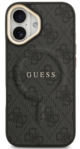 iPhone 17 Air Guess - 049 - PU LEATHER GOLD FRAME MAGSAFE - feke