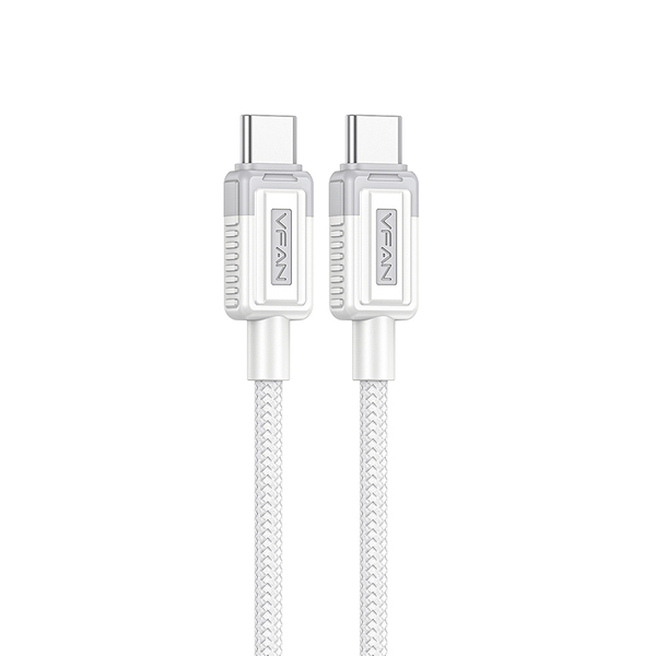VFAN X24 60W usb C - C adatkábel, 1M, szürke