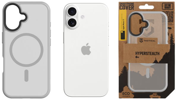 HYPERSTEALTH iPhone 17 - light grey