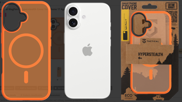 HYPERSTEALTH iPhone 17 Pro Max - agent orange