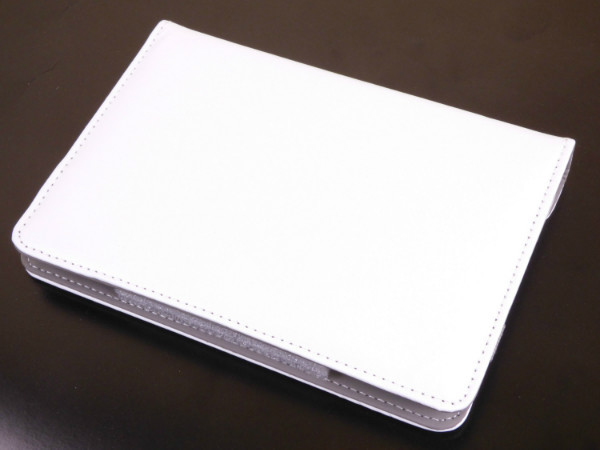 9.0 UNIVERZÁLIS műbőr tok - fehér