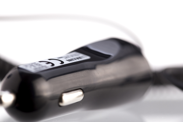 Lumann 1A type C autós töltő, fekete